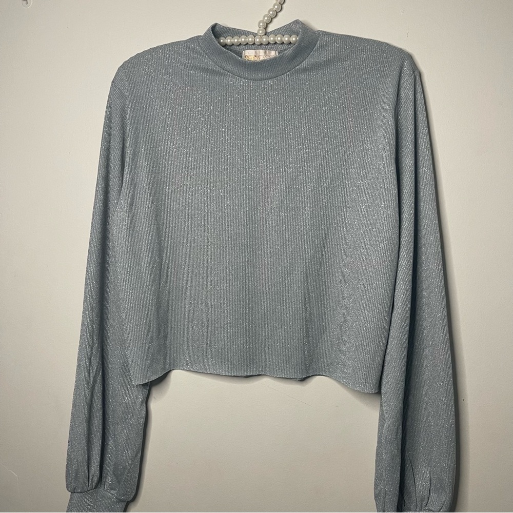 Revolve Beach Riot Metallic Top - Picture 4 of 6